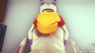 Dragon Ball Hentai - Sicht Pan-boobjob, saugt und wird eingedrungen