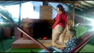 Ich ficke den service von einem motel, weil meine Freundin lässt mich warten, um zu sehen, dass culiada im Kamin und in der amaca mit lustylatinasex