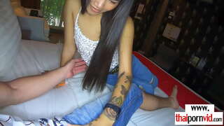 Мршав аматерског џингис шлюшку иза користио КБО