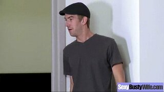 Težko Dejanje Sex Tape Z Odlično Veliki Joški Gospodinja (mia lelani) vid-23