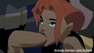 Batima e mulher Maravilha pedicabo ego mulier-aquila