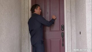 دوست Eva Notty ریز بیدمشک تنگ او با دیک عظیم در حالی که او بزرگ sway