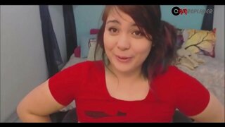 BBW Teen Camgirl Narieka a Masturbuje